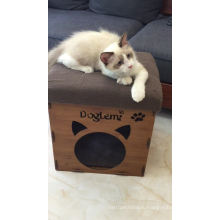2017 DogLemi Новый запатентованный продукт дома стул деревянный питомец кошка кровать